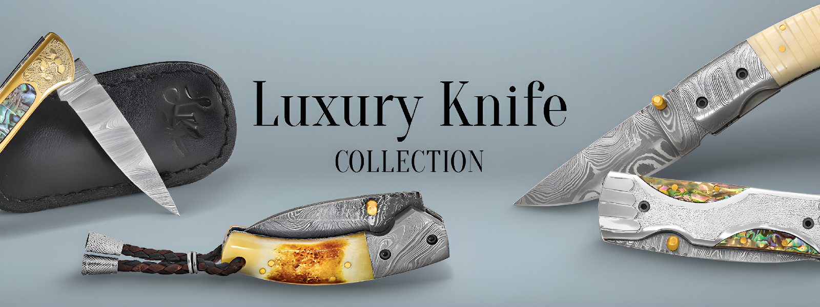 Damascus Steel Knives by Jere